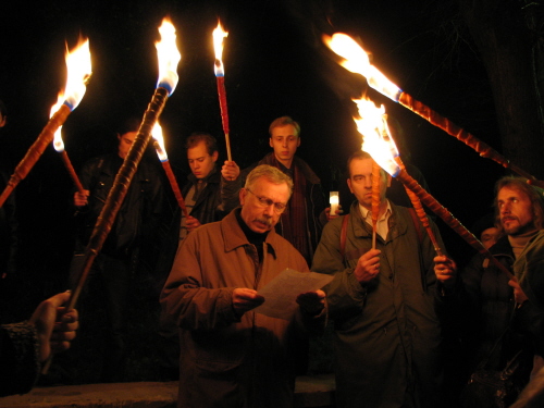 Drohobycz, 2006, pochód nocny